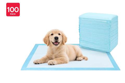 Pawever Pets Dog and Puppy Training Pads (100 Pack)