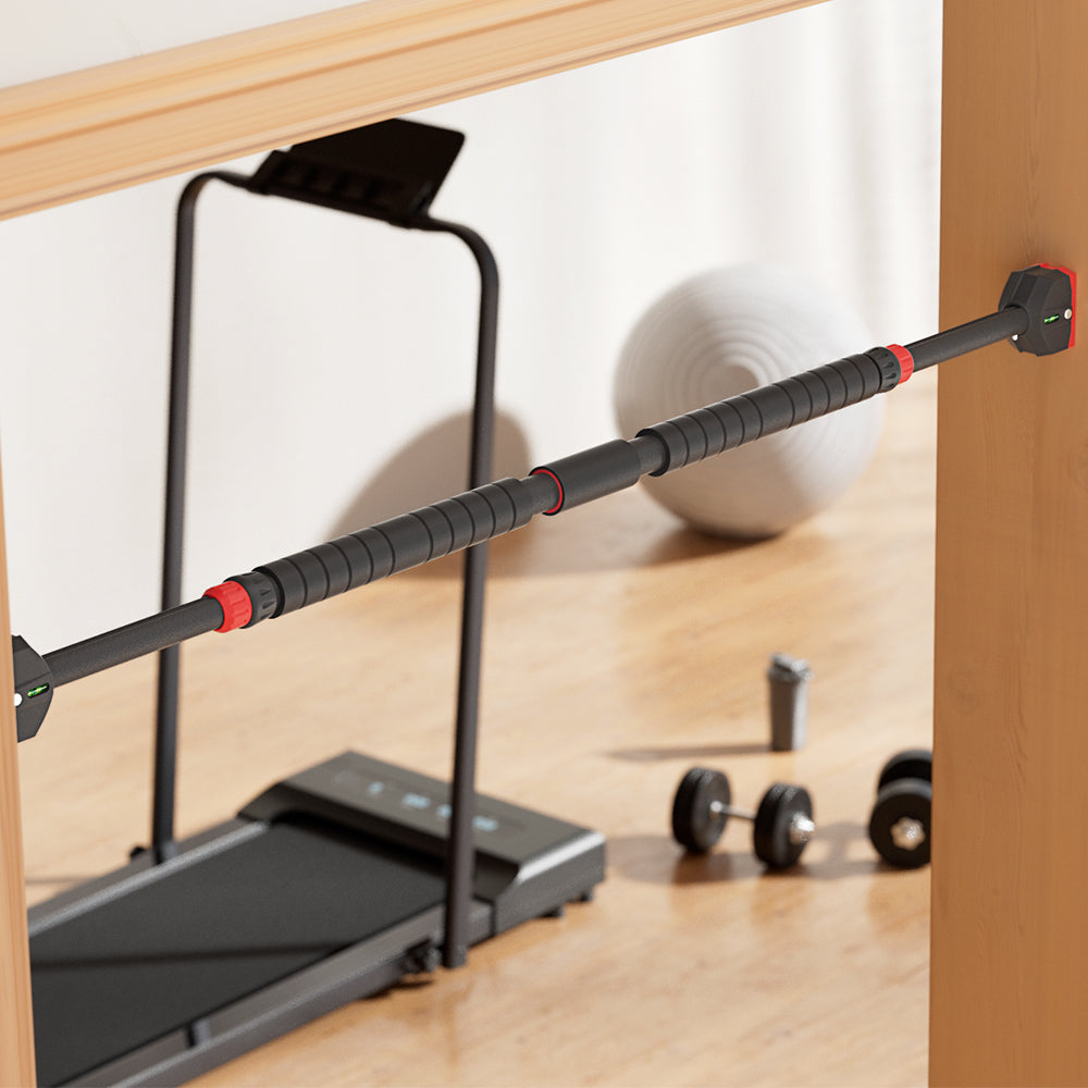 Everfit Pull Up Bar 90CM-125CM Doorway Chin Up Horizontal Bar Gym - SuperSaverAU - view 8