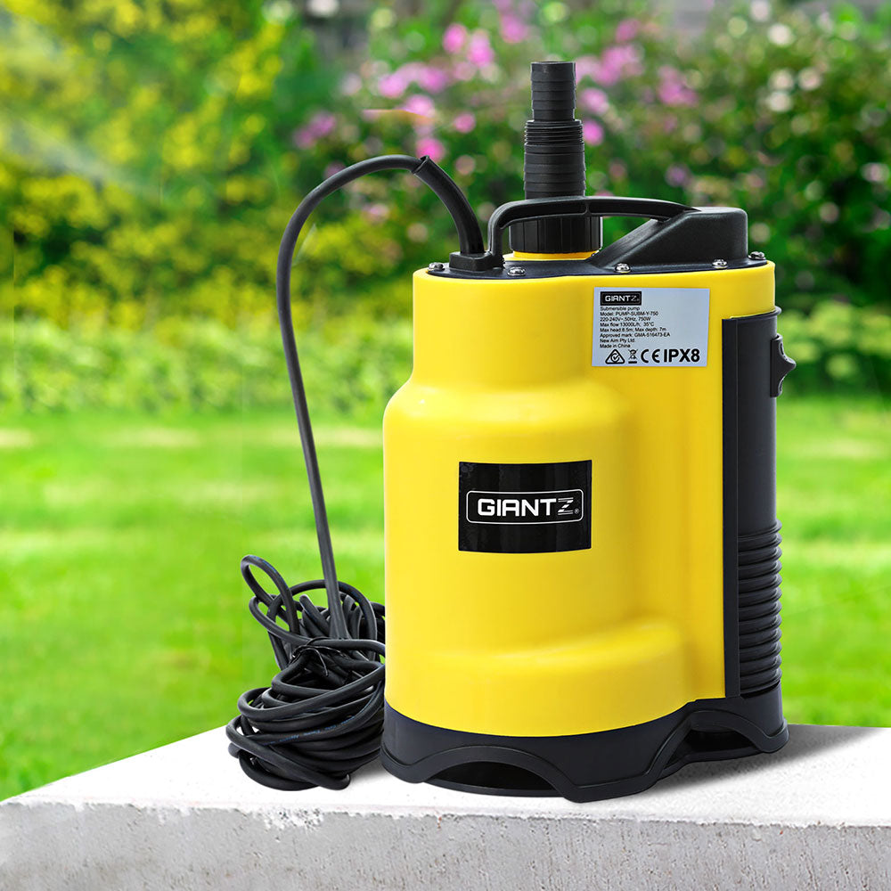 Giantz Garden Water Submersible Pump 400W Dirty Bore Sewerage Tank Well Steel - SuperSaverAU - view 7