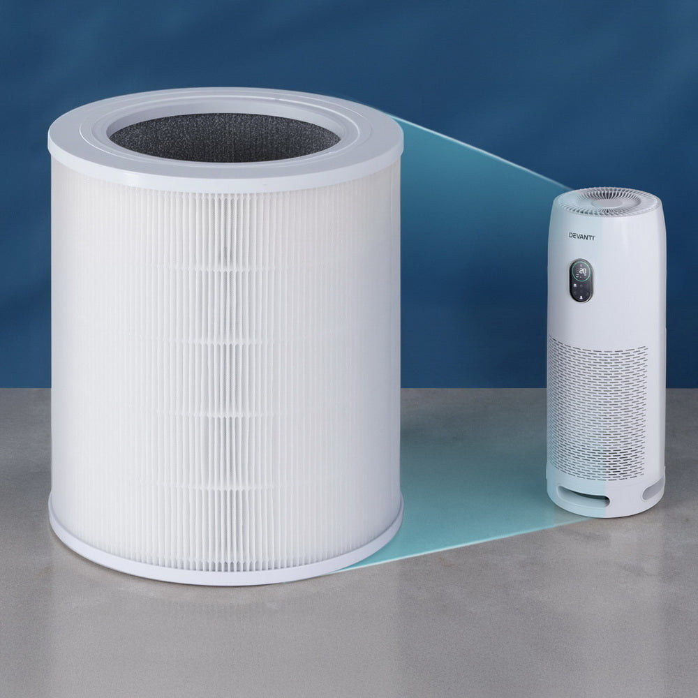 Devanti Air Purifier 4 Layers HEPA Replacement Filter - SuperSaverAU - view 7