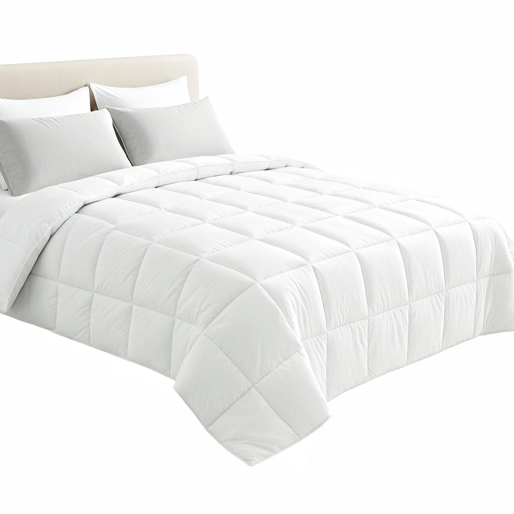 Giselle Bedding Super King Size 400GSM Microfibre Quilt All Season Comforter - SuperSaverAU - view 4