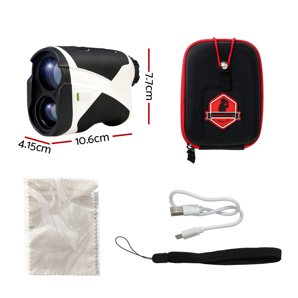 Everfit 700M Golf Rangefinder Slope On/Off Vibration Alert Black - SuperSaverAU - view 2