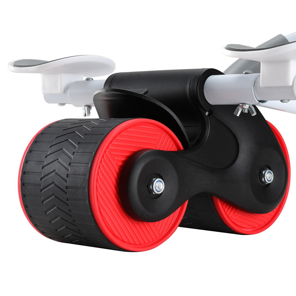 Everfit Ab Roller Automatic Rebound Abdominal Wheel with Knee Pad Home Gym Sport - SuperSaverAU - view 3