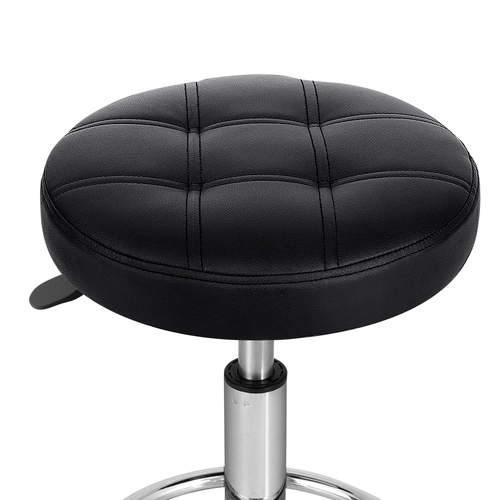 Artiss Round Swivel Salon Stool - SuperSaverAU - view 3