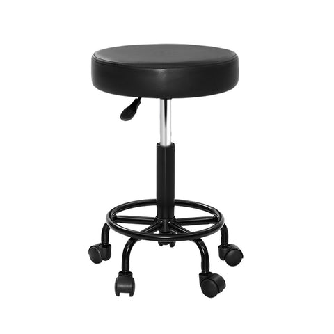 Artiss Salon Stool Round Swivel Chair - SuperSaverAU - view 1