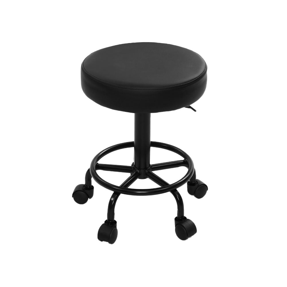 Artiss Salon Stool Round Swivel Chair - SuperSaverAU - view 4