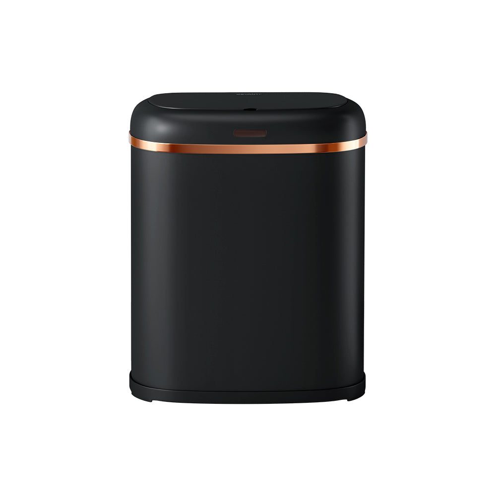 Devanti Motion Sensor Bin 38L with Soft Close Lid - Black