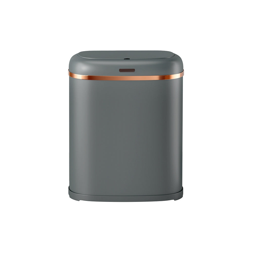 Devanti Motion Sensor Bin 38L - Hands-Free, Noise-Free, Fingerprint-Resistant Grey - SuperSaverAU - view 7