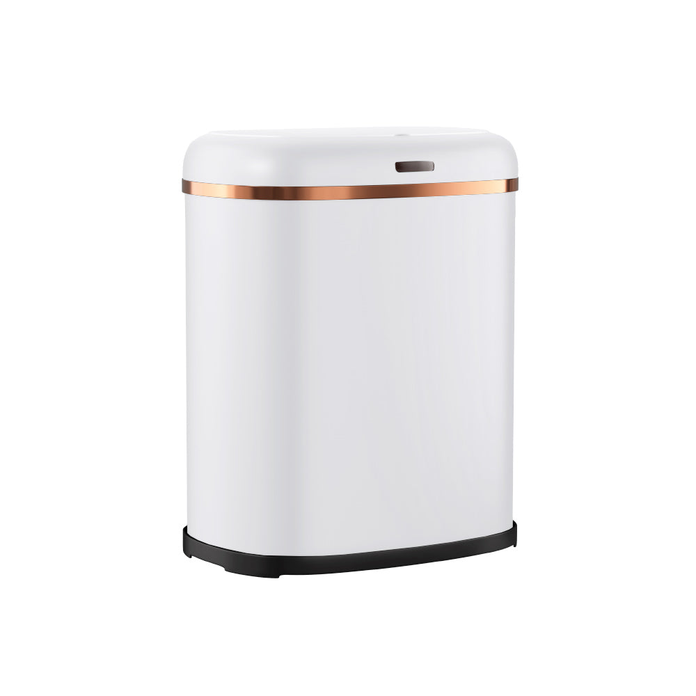 Devanti Motion Sensor Bin 38L with Soft Close Lid - White