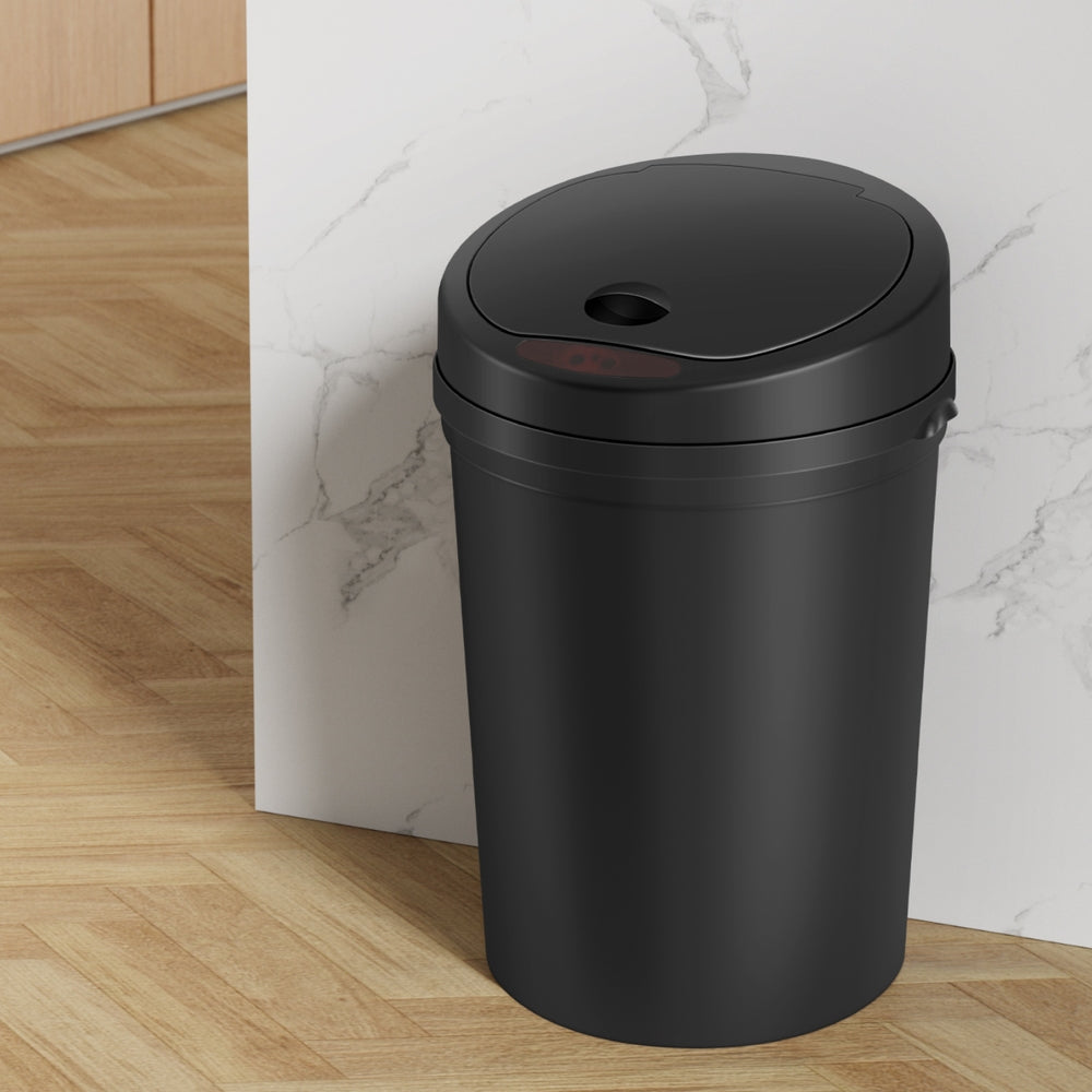 Devanti 9L Motion Sensor Rubbish Bin – Black