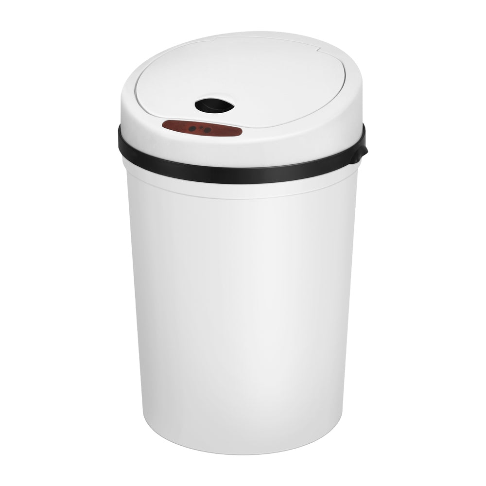 Devanti 9L Motion Sensor Rubbish Bin – White