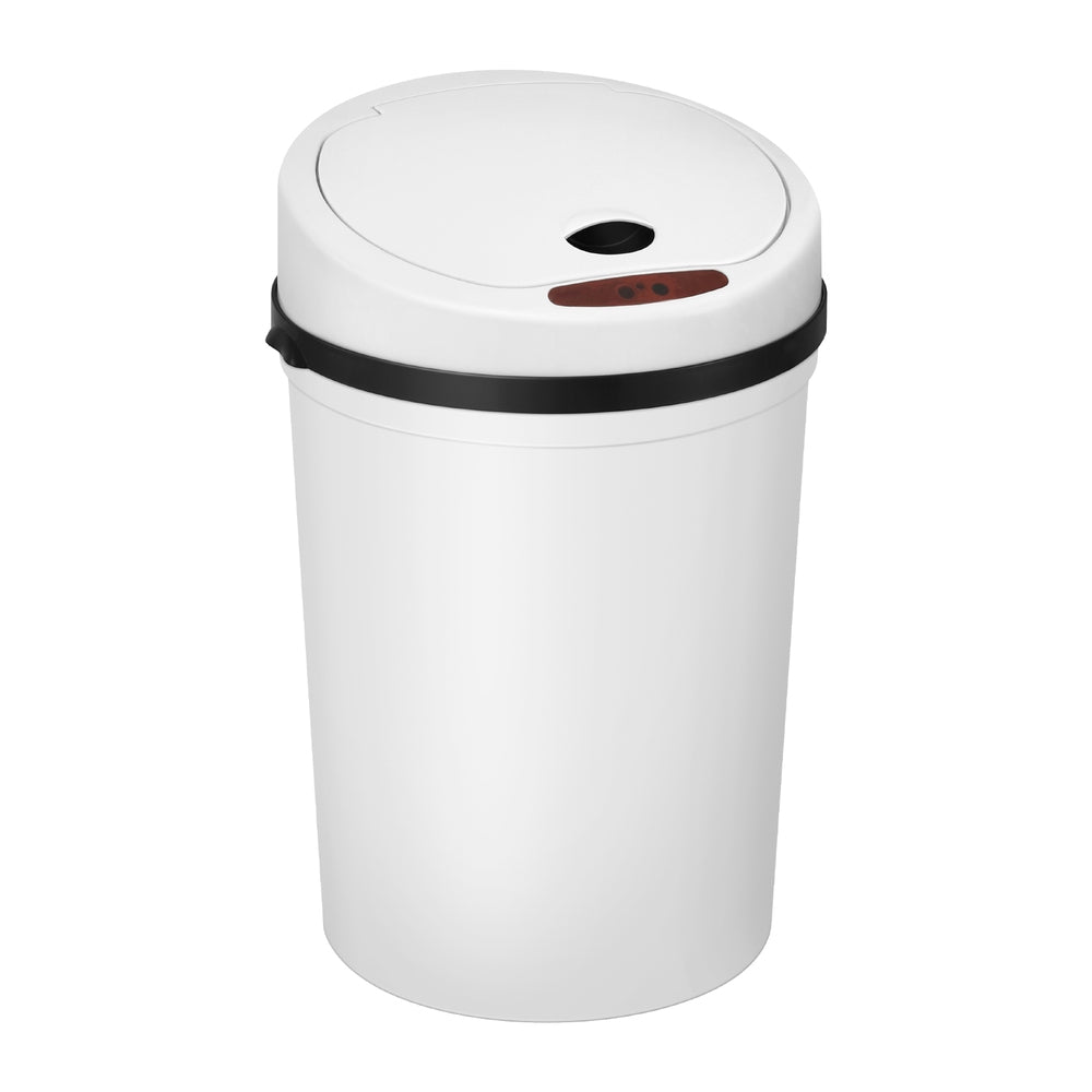 Devanti 9L Motion Sensor Rubbish Bin – White