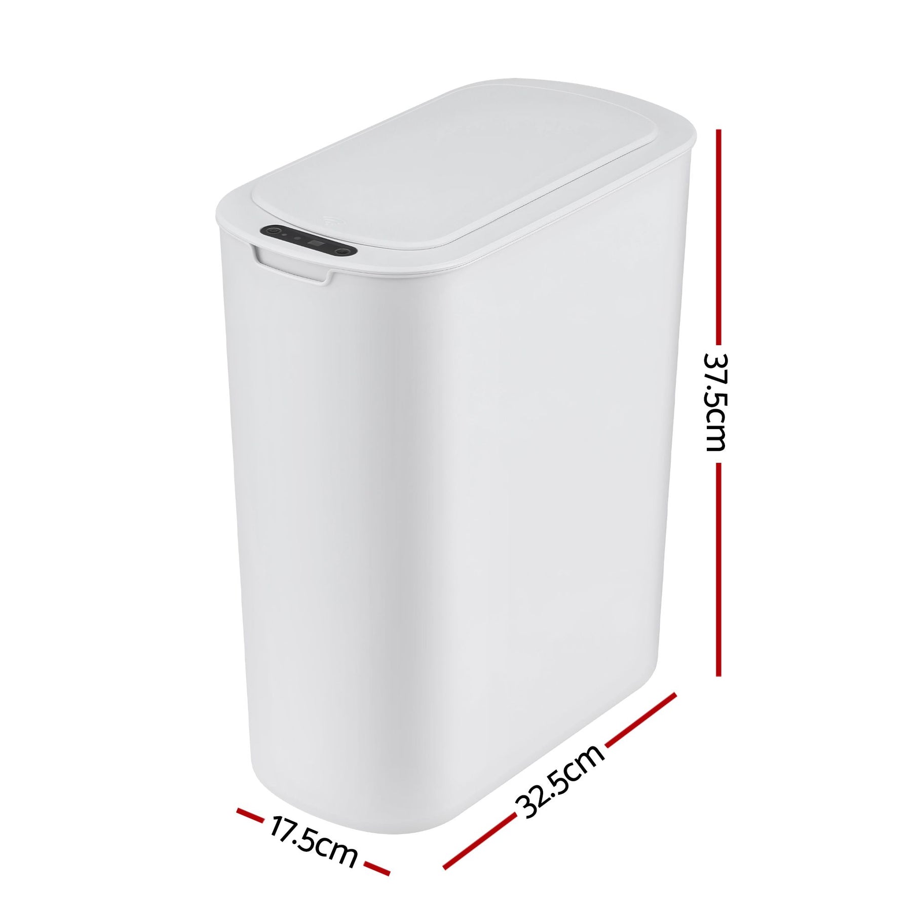 Devanti Automatic Trash Bin – White 21L with Motion Sensor Lid