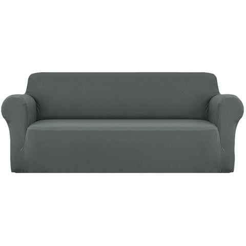 Artiss 4 Seater Stretch Sofa Cover Grey - SuperSaverAU - view 1