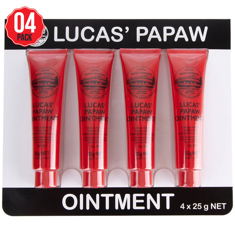 Lucas' Papaw Ointment 4 x 25g - SuperSaverAU - view 1