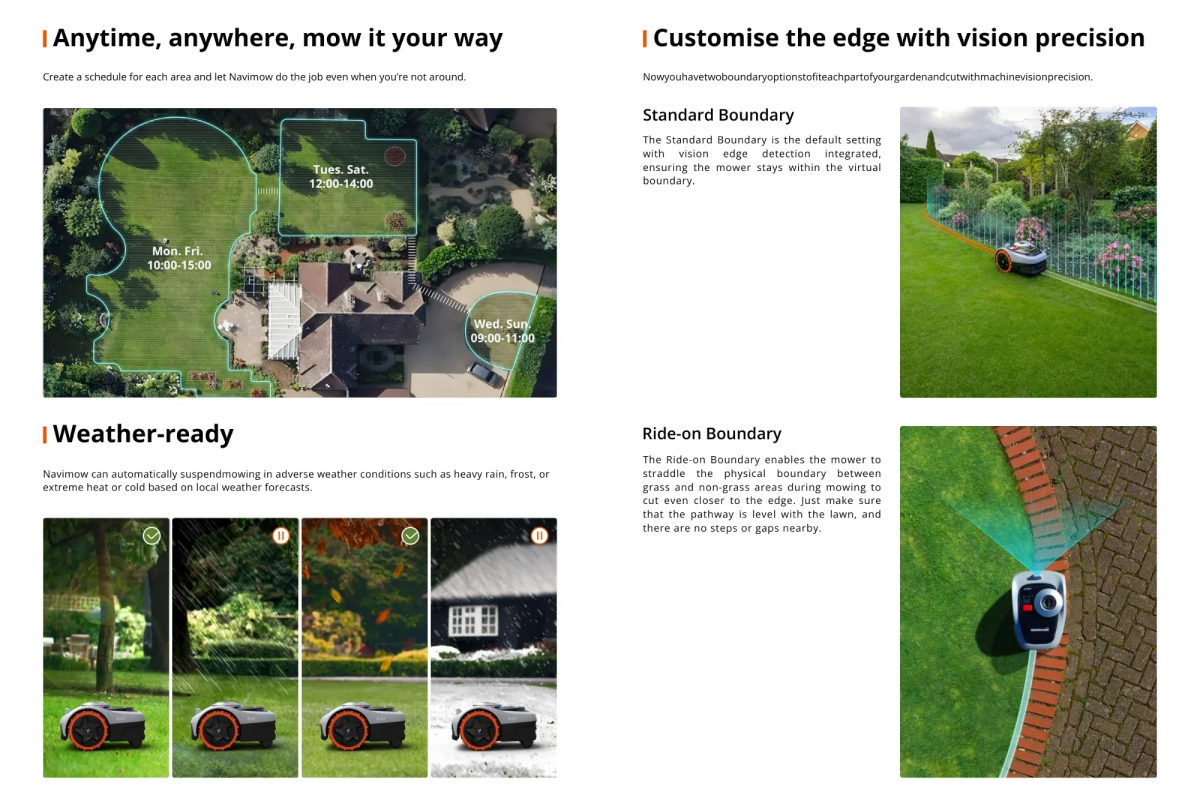 Segway Navimow i105A Robotic Lawn Mower