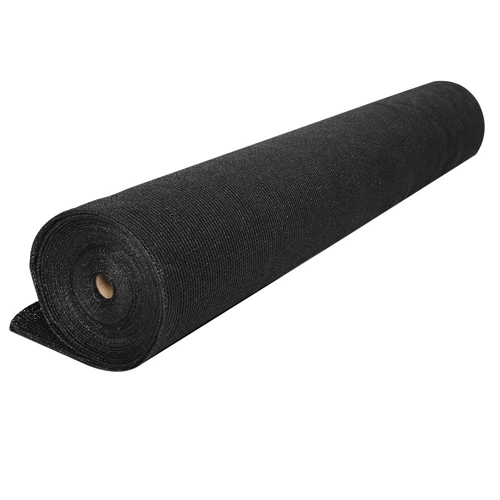 Instahut 50% Shade Cloth 1.83m x 20m UV-Stabilized Heavy Duty Garden Mesh Roll BK - SuperSaverAU - view 3
