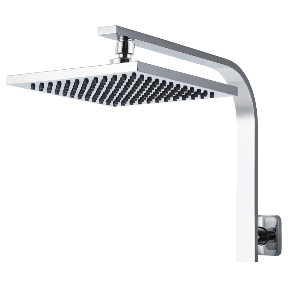 Cefito 8" Rain Shower Head - WaterMark Certified, Chrome Finish, Brass Body - SuperSaverAU - view 3