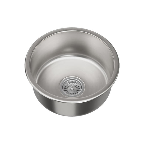 Cefito 43cm Round Stainless Steel Kitchen Sink - SuperSaverAU - view 1