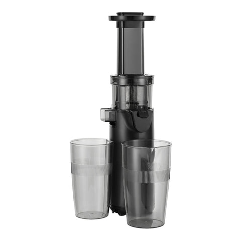 Devanti Slow Juicer Cold Press Fruit Juice Extractor 130W Black - SuperSaverAU - view 1