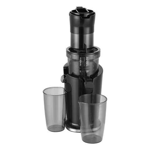 Devanti Slow Juicer Cold Press Fruit Juice Extractor 200W Black - SuperSaverAU - view 1