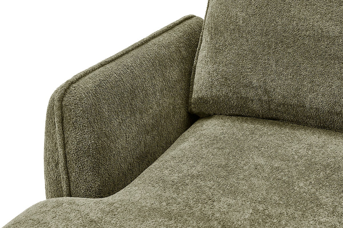 Shangri-La Bellamy 3 Seater Sofa with Reversible Chaise (Green)