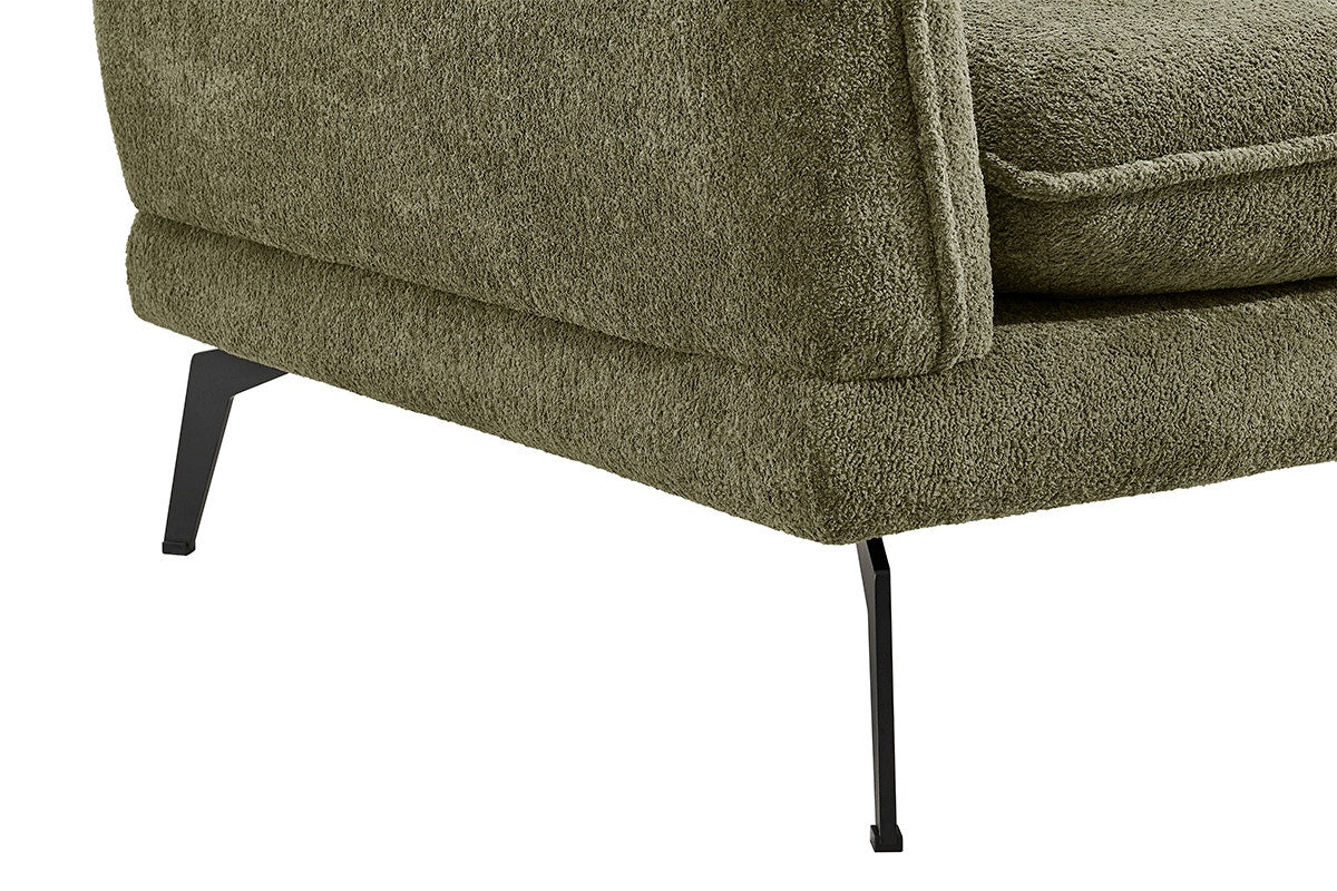 Shangri-La Bellamy 3 Seater Sofa with Reversible Chaise (Green)