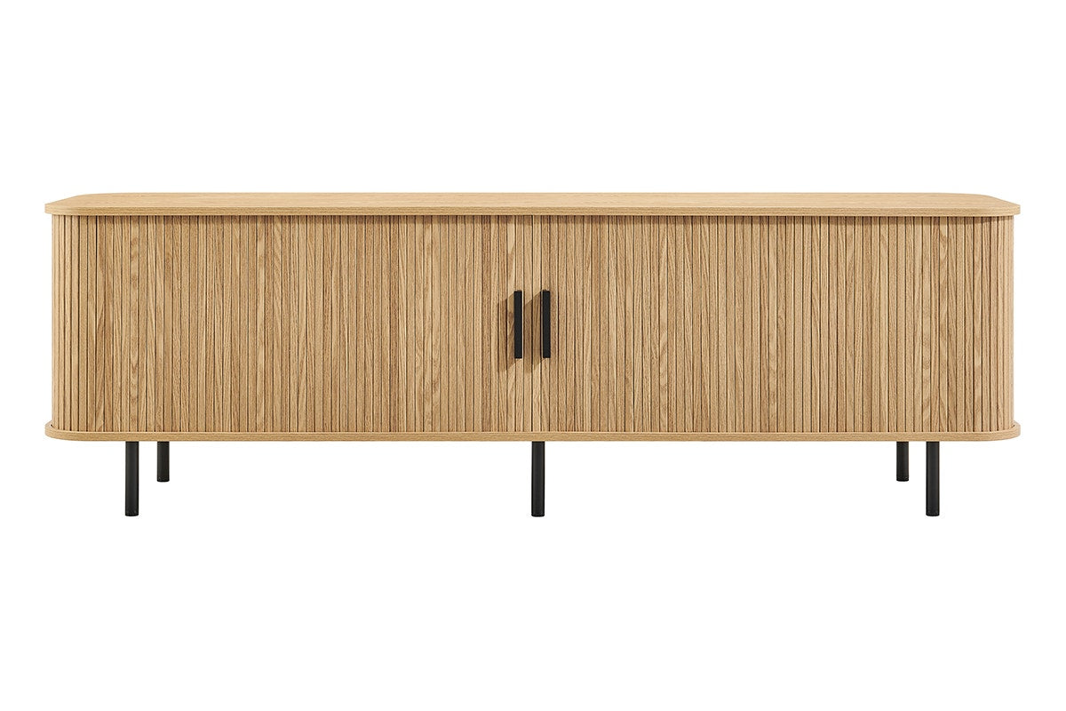 Shangri-La 2-Door Byron Entertainment Unit (Natural)
