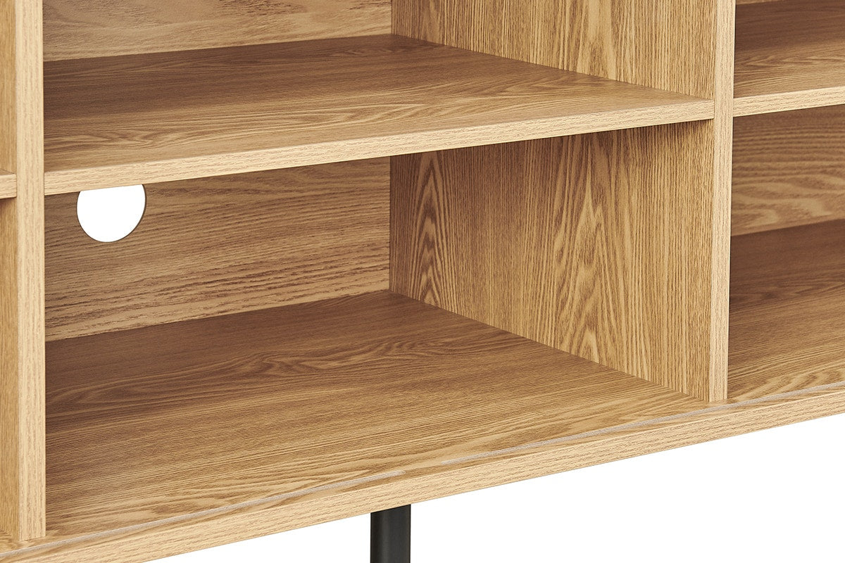 Shangri-La 2-Door Byron Entertainment Unit (Natural)