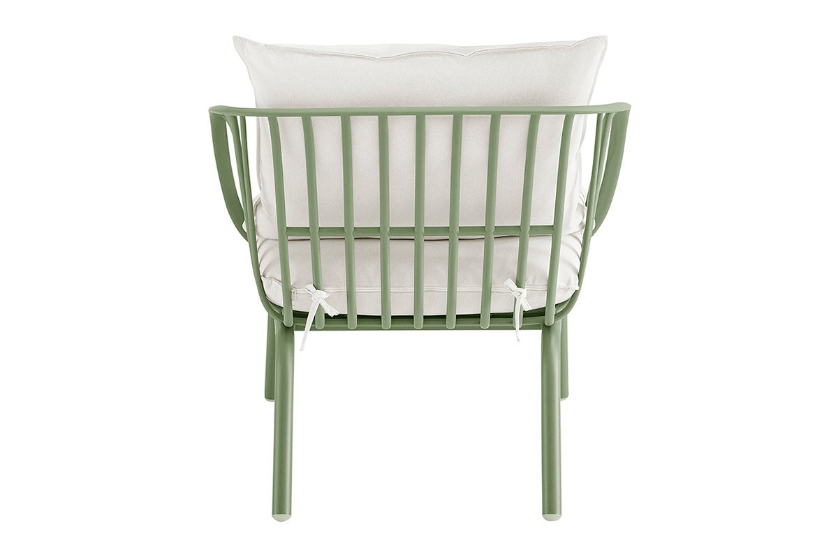 Shangri-La Chapman Outdoor Armchair and Table Set (Green)