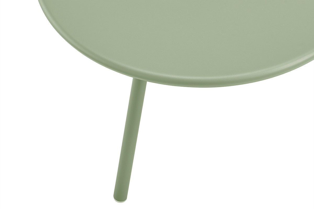 Shangri-La Chapman Outdoor Armchair and Table Set (Green)