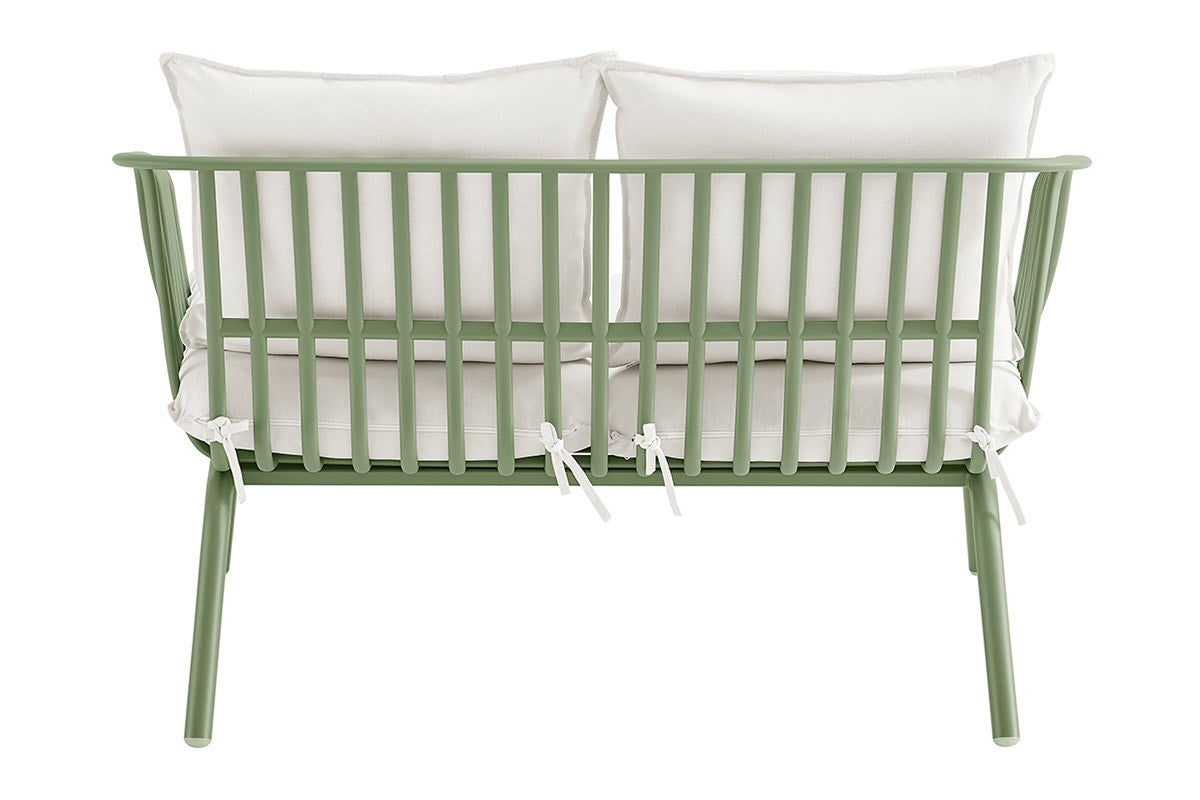 Shangri-La Chapman Outdoor Armchair and Table Set (Green)