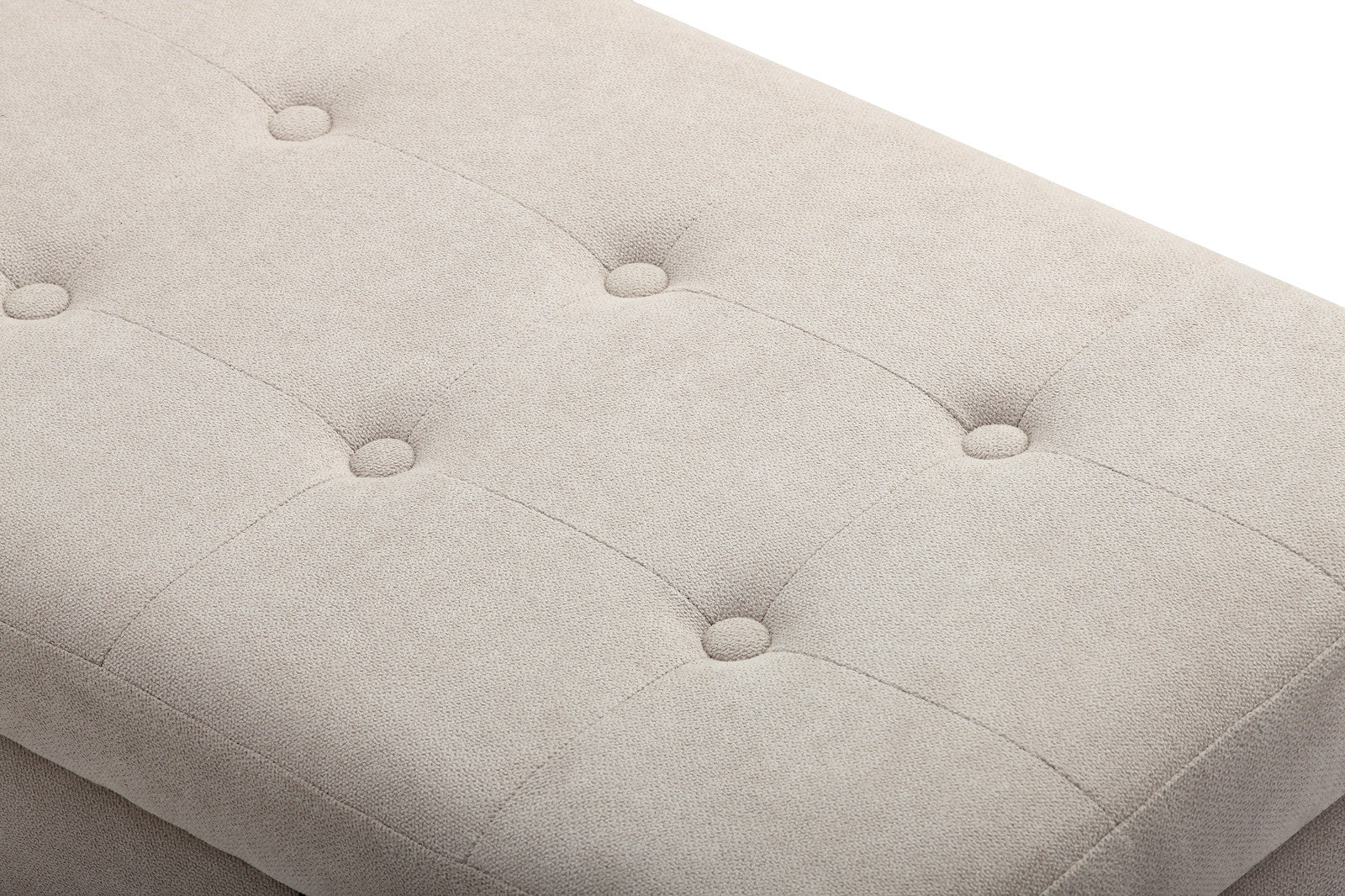 Shangri-La Storage Ottoman (Beige)