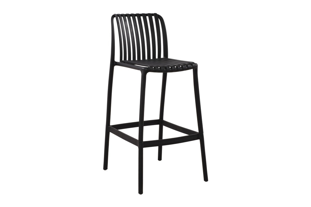 Set of 2 Shangri-La San Lucas Bar Stools (Black)