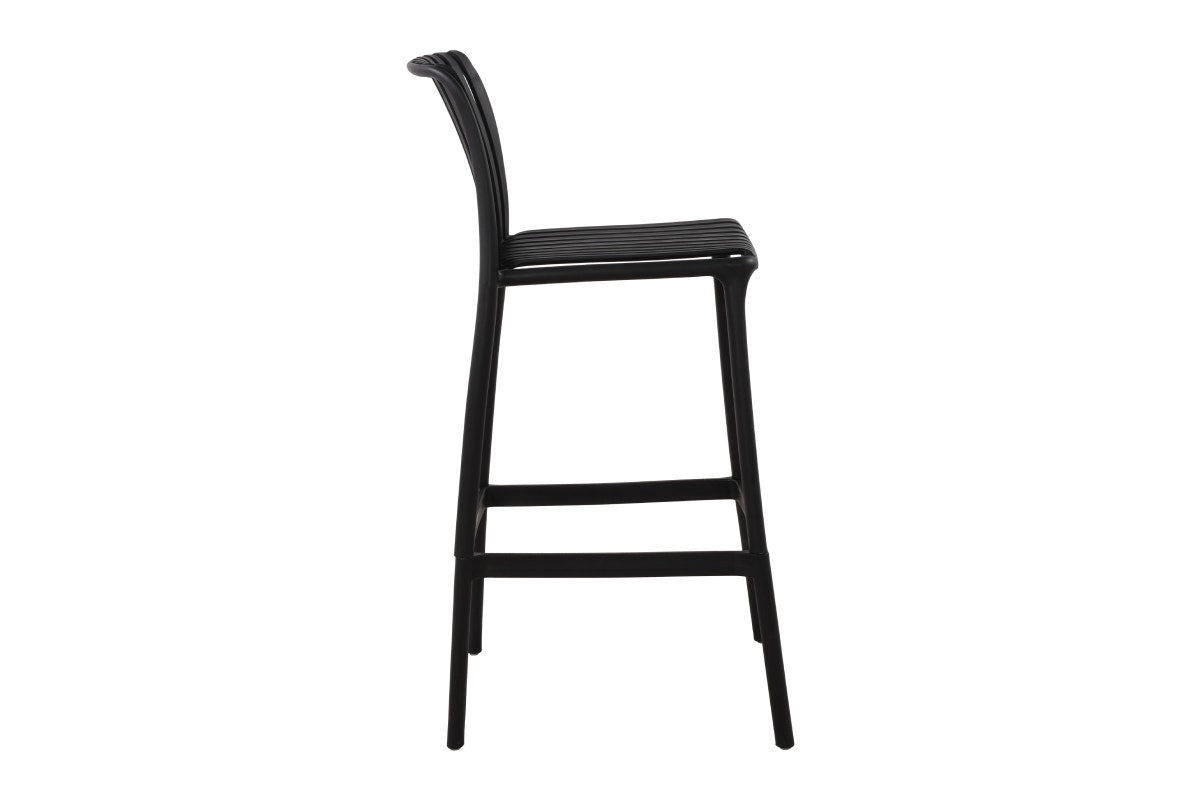 Set of 2 Shangri-La San Lucas Bar Stools (Black)