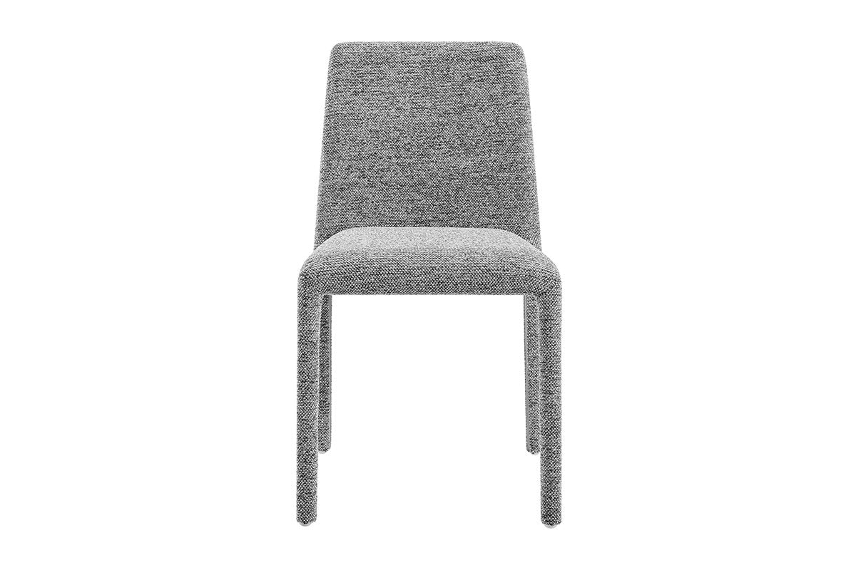 Set of 2 Shangri-La Serena Upholstered Dining Chairs (Grey)