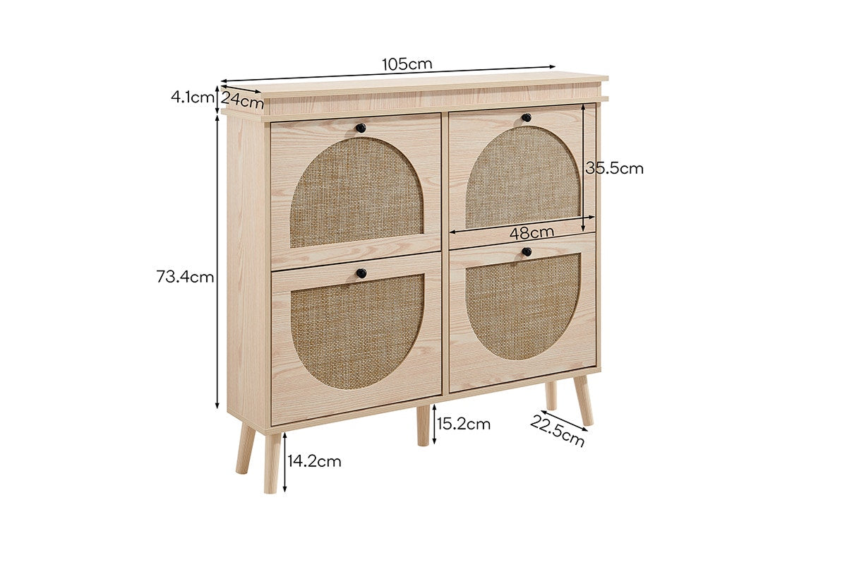 Shangri-La Tallow Shoe Cabinet
