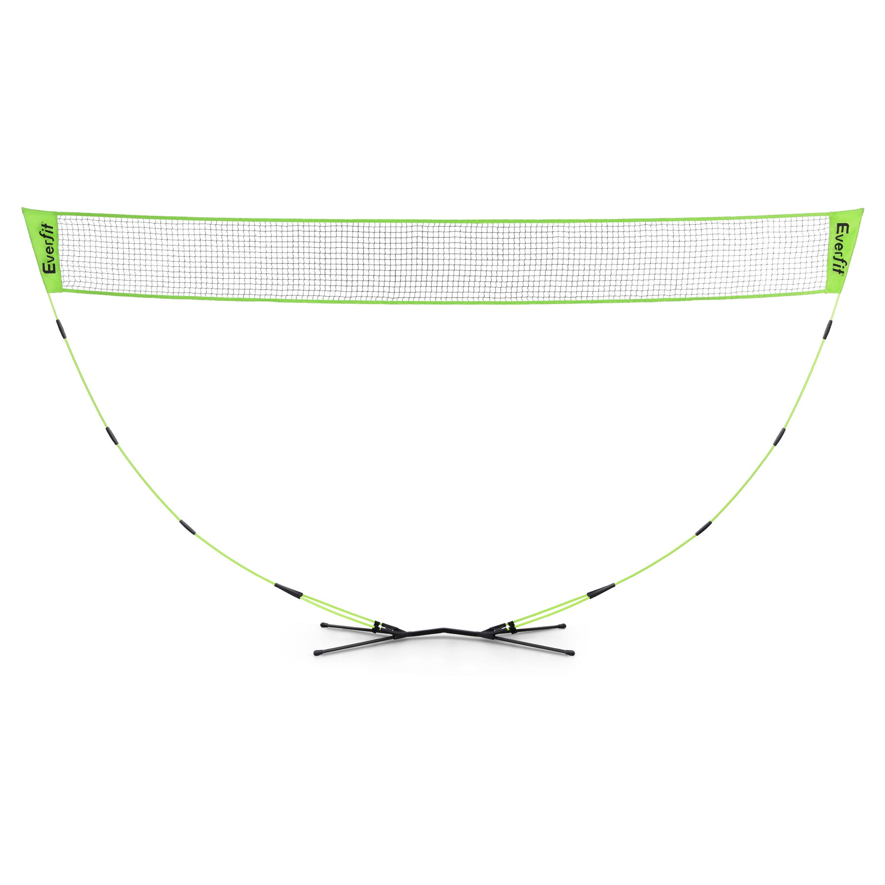 Everfit Yellow 3M Portable Badminton Tennis & Volleyball Net