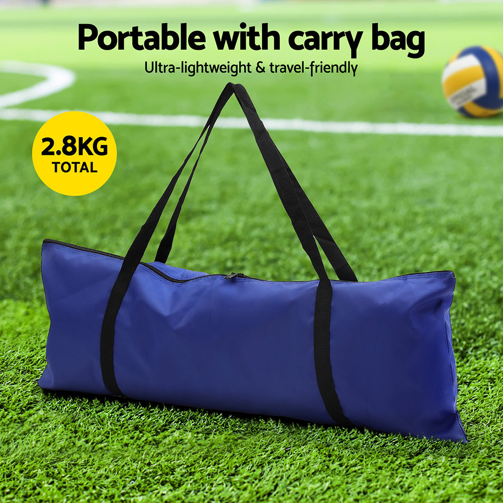 Everfit 6M Portable Volleyball Net Set Adjustable Height Multi-Sport Net with Ball and Bag - SuperSaverAU - view 6