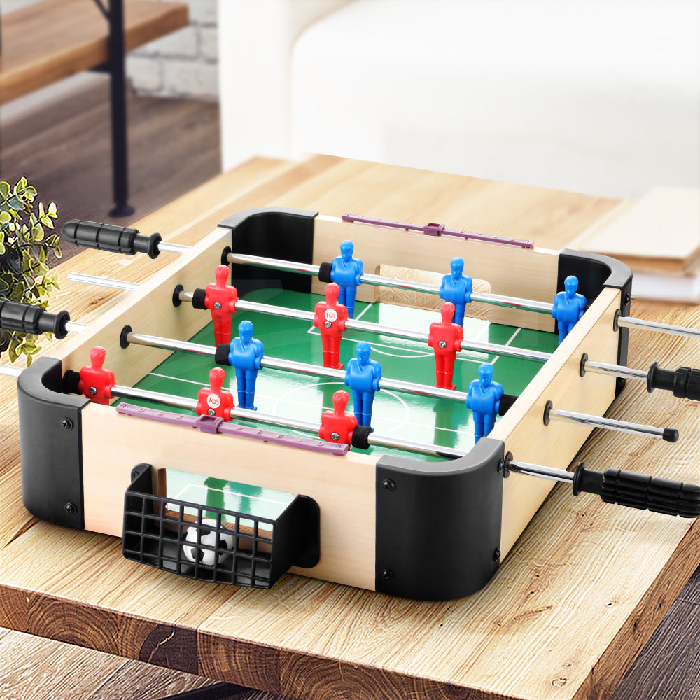 Mini Soccer Table Foosball Football Game Home Family Party Gift Tabletop Kids - SuperSaverAU - view 7