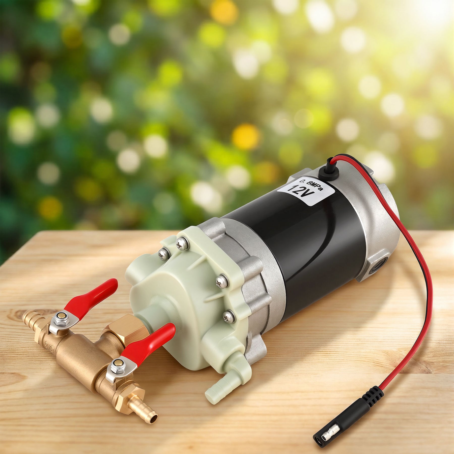 Giantz 12V Diaphragm Garden Sprayer Pump – 108PSI, 5.3L/min