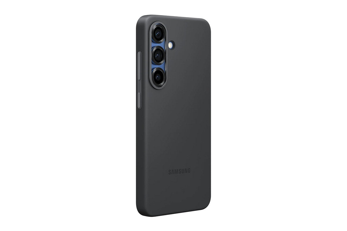 Samsung Galaxy S25 Silicone Case - Black - SuperSaverAU - view 2