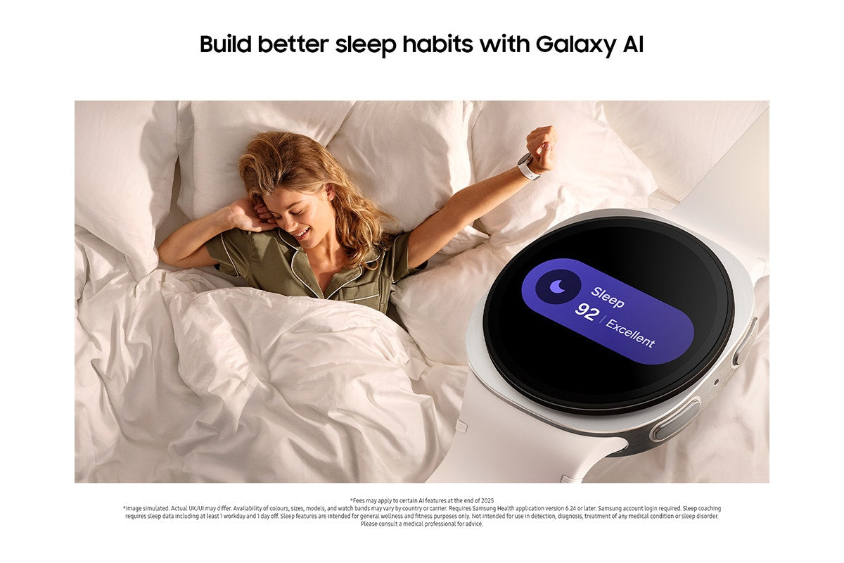 Samsung Galaxy Watch8 (44mm, LTE, Silver)