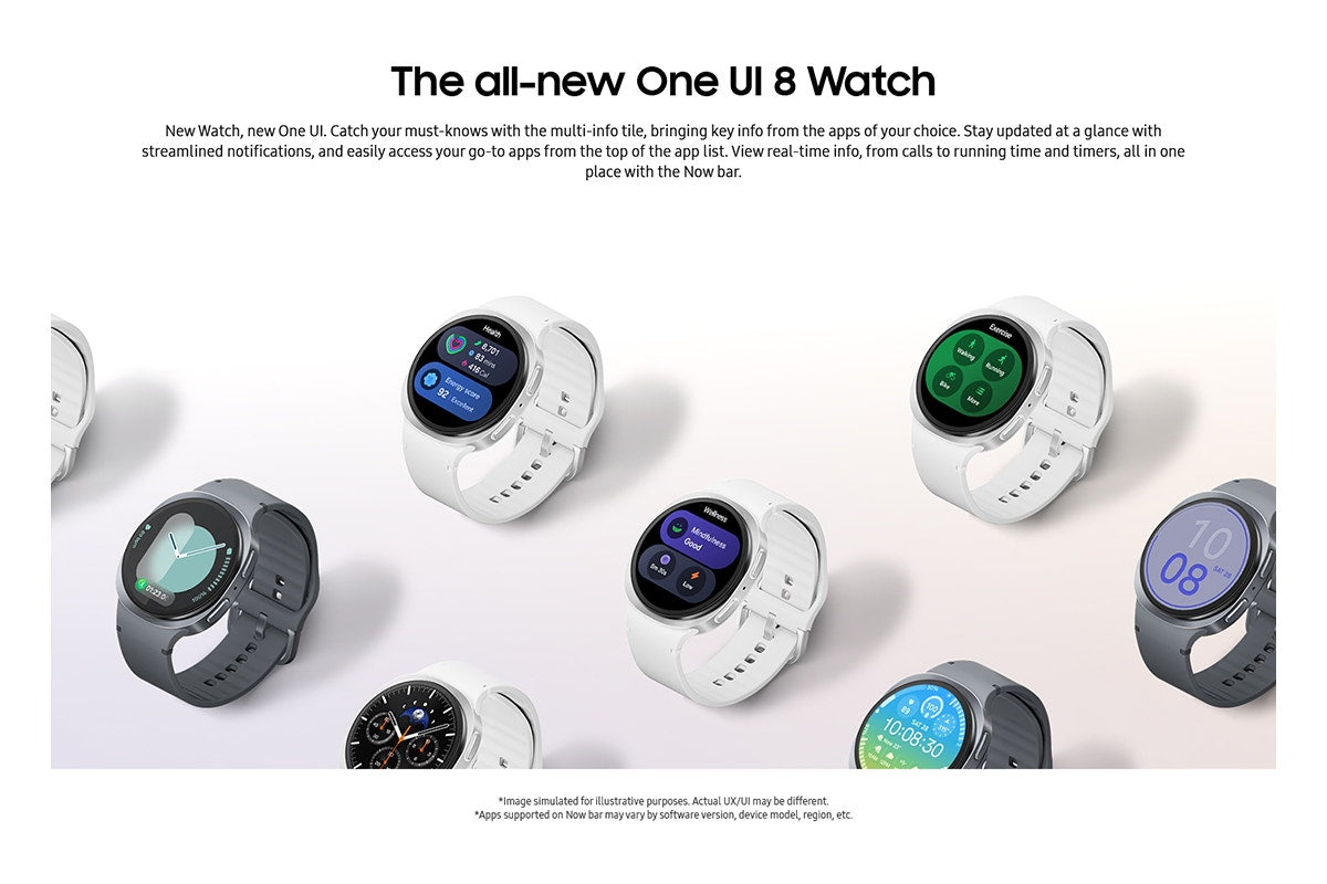 Samsung Galaxy Watch8 (44mm, Bluetooth, Silver)