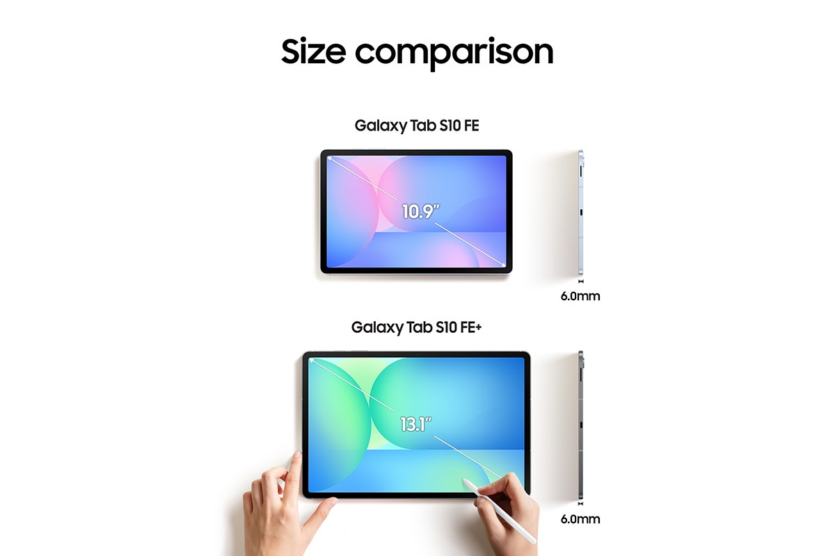 Samsung Galaxy Tab S10 FE+ (256GB, Wi-Fi, Grey)
