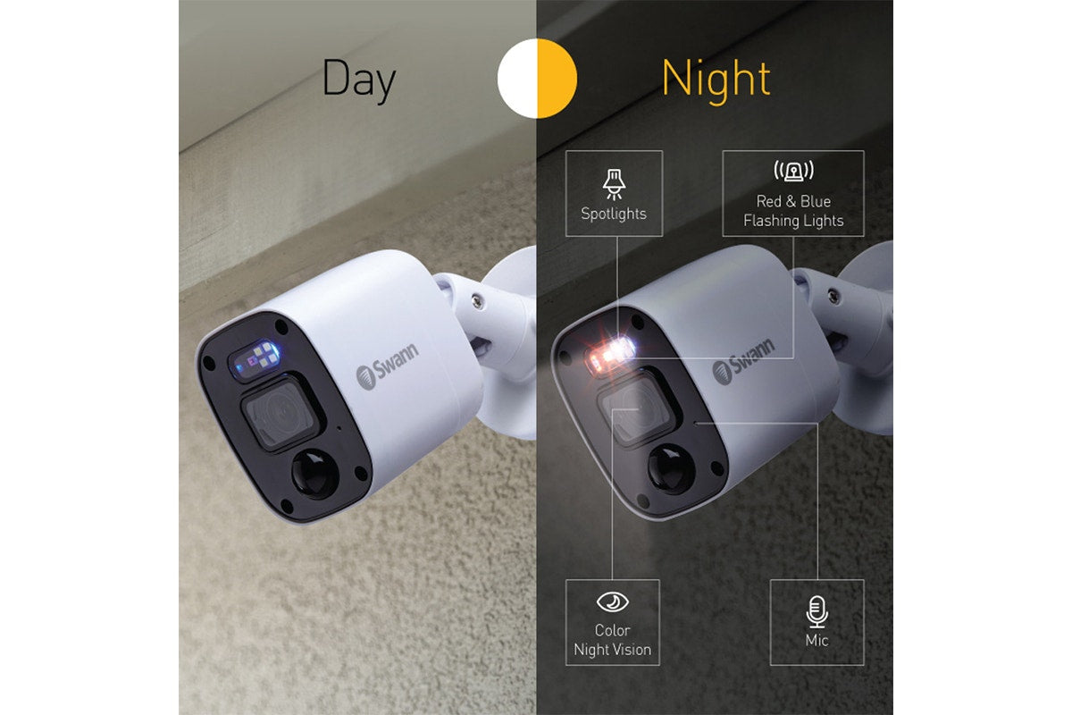 Swann Home 8 Channel 2K DVR 4x Camera Security System with Mic and 256GB SD Card - SWDVK-8468542 - SuperSaverAU - view 9