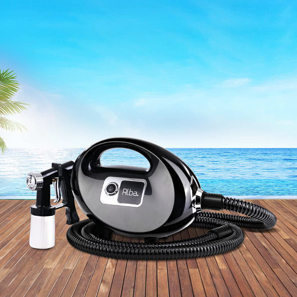Professional Spray Tan Machine Sunless Tanning Gun Kit HVLP System Black - SuperSaverAU - view 7