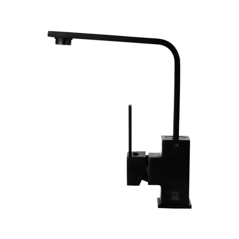 Cefito Kitchen Mixer Tap Mixer Square Sink Faucet Basin Laundry Black - SuperSaverAU - view 1