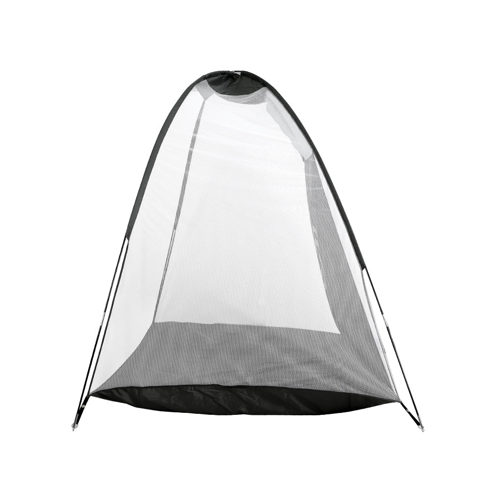 Everfit Golf Practice Net 3M Portable Training Aid Black - Durable, Easy Setup - SuperSaverAU - view 4