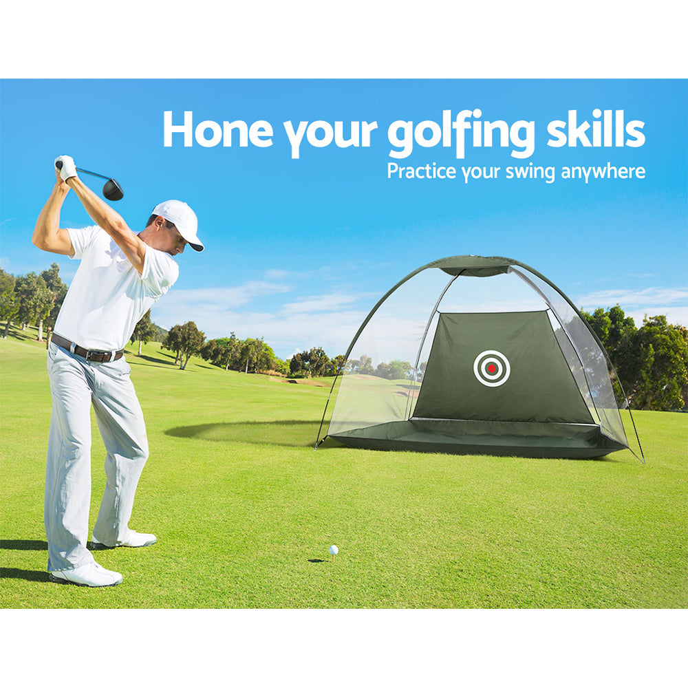 Everfit Golf Practice Net 327x193x203cm Portable Training Aid with Carry Bag - SuperSaverAU - view 5